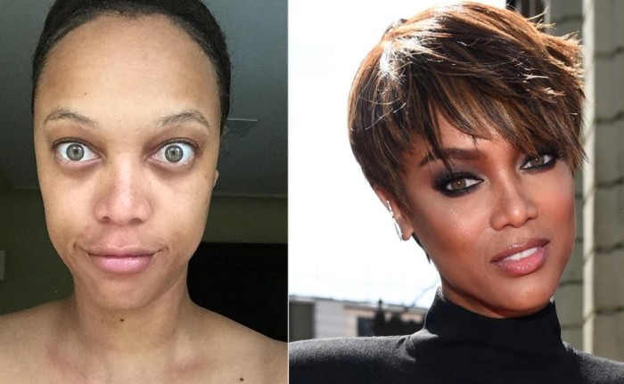 Impactante galería de famosos sin y con maquillaje: algunos te sorprenderán