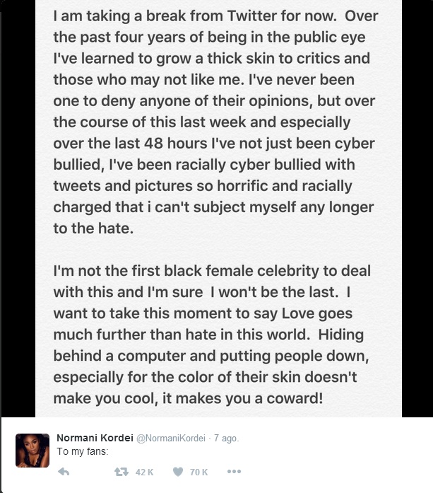 Normani Kordei | Twitter