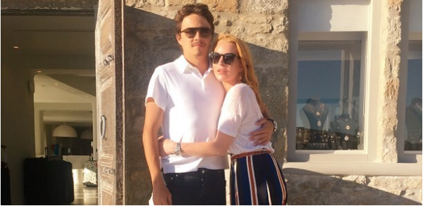 Lindsay Lohan sacó la voz y se refirió al video que la muestra forcejeando con su novio