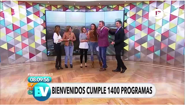 'Bienvenidos' recuerda cómo lucía el panel en su debut tras cumplir 1.400 capítulos