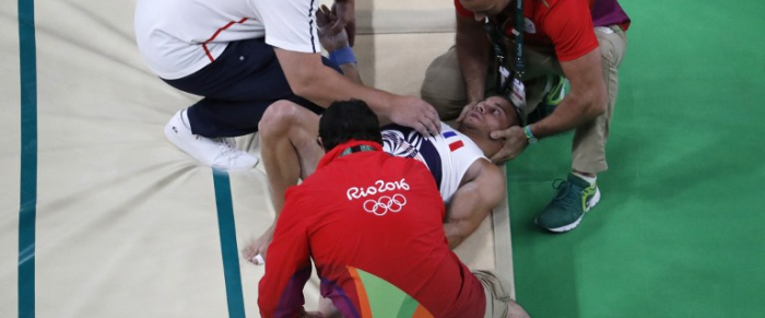 El potente mensaje de Samir Ait Said a dos días de su terrible fractura en Rio 2016