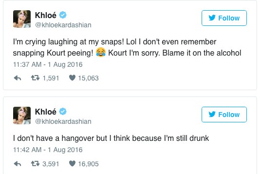 Twitter | Khloé Kardashian