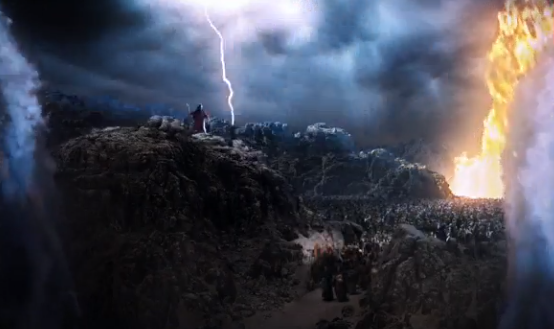 'Moisés y los 10 mandamientos' emocionó a los televidentes por su nivel de producción