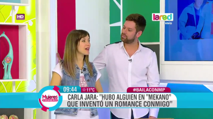 Carla Jara reveló el nombre de integrante de 'Mekano' que inventó una relación con ella