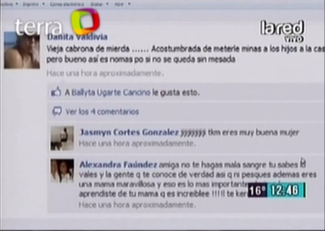 Captura Terra | Daniela Aranguiz | Facebook