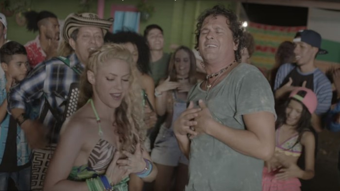 Los dos niños colombianos que emocionaron a Shakira cantando 'La Bicicleta'