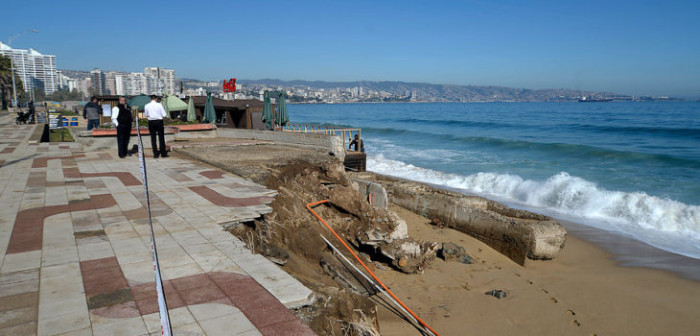 Armada extiende alerta de marejadas desde Arica hasta el Golfo de Penas