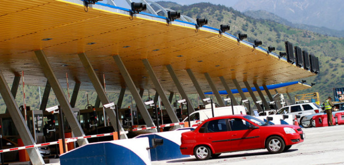 Barreras del peaje Angostura serán levantadas en caso de congestión este fin de semana