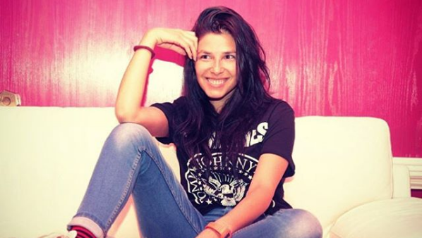 La divertida imagen de Dayana Amigo tras finalizar partido de La Roja: quedó 'calva'