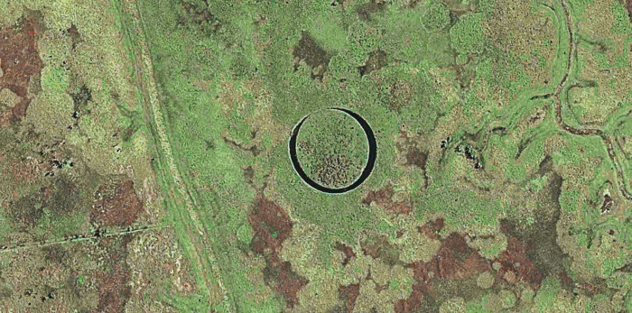 'El Ojo': La misteriosa isla circular que se mueve en Argentina