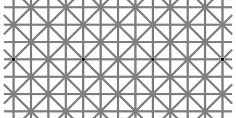 ¡Dolor de cabeza! ¿Cuántos puntos puedes ver en esta ilusión óptica?