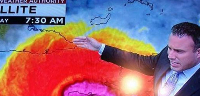 La aterradora 'calavera' en imagen del huracán Matthew que te pondrá los pelos de punta