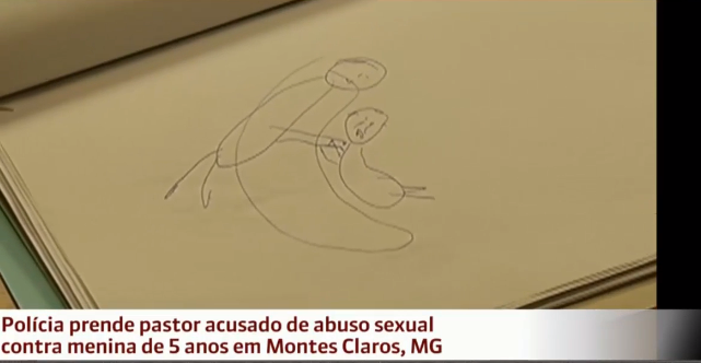 Crudos dibujos develaron la verdad: niña de 5 años era abusada por pastor evangélico