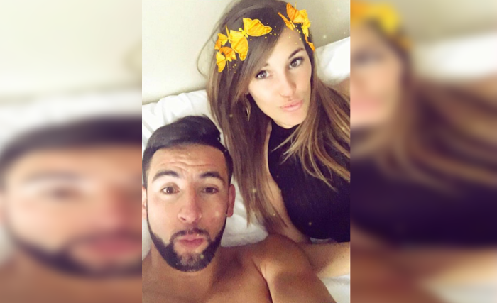 La romántica foto de Gala Caldirola y Mauricio Isla que derritió corazones en Instagram