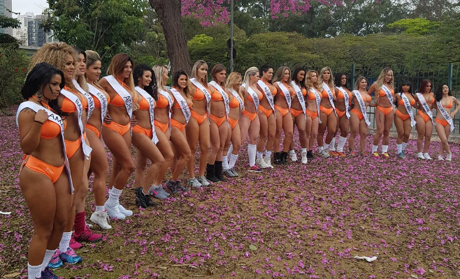 Madre hija competirán por el cetro de 'Miss BumBum' en Brasil