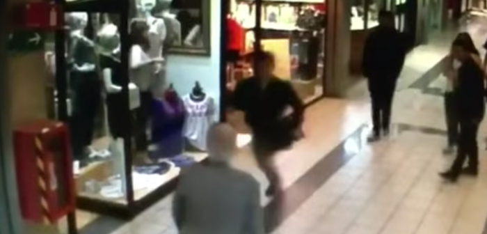 Hombre de 84 años derribó a asaltante en mall Apumanque