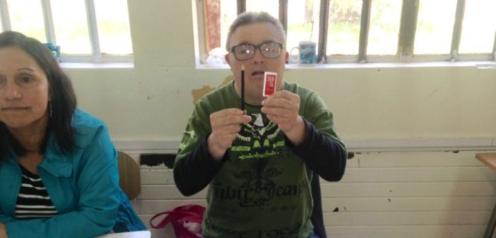 Hombre con Síndrome de Down cumplió su sueño de ser vocal de mesa