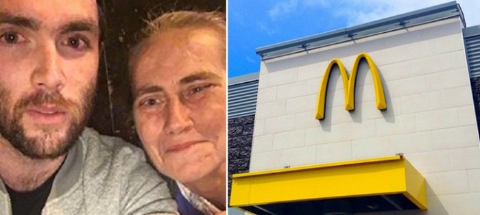 McDonald's le negó un vaso de agua a mujer sin hogar: joven intervino en su ayuda