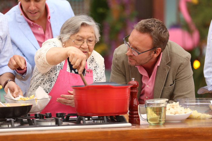 Abuelita Eliana dejó matinal 'Bienvenidos' con emotiva despedida del panel
