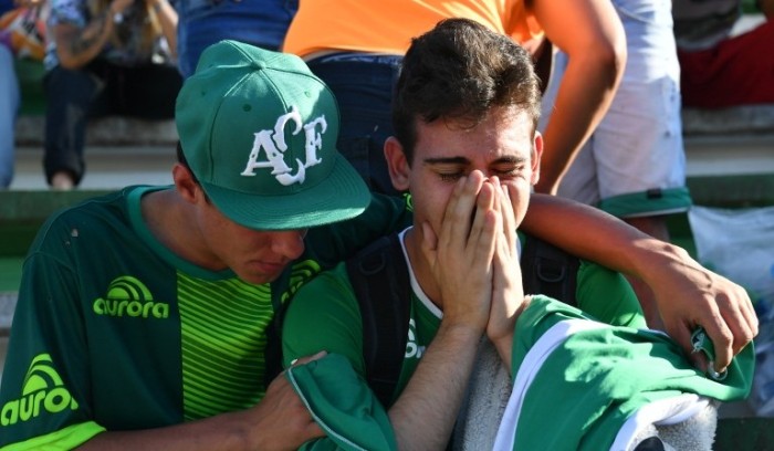 Una consternada ciudad de Chapecó trata de asimilar la tragedia