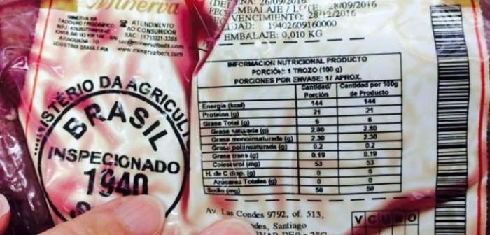 Productora brasileña niega presencia de bacterias en carne exportada a Chile