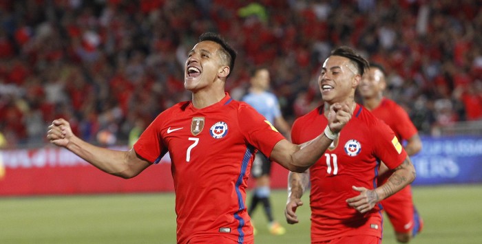 La magnífica foto de Alexis Sánchez que simbolizó el triunfo de Chile y todos comentan