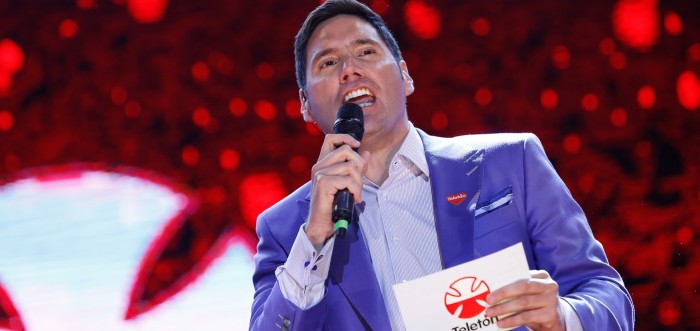 Así fue el debut de Francisco Saavedra en televisión