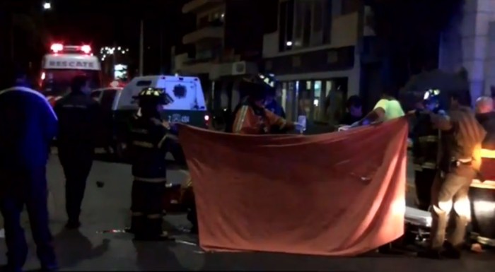 Fatal accidente: motorista atropella a una pareja y deja una mujer de 79 años fallecida