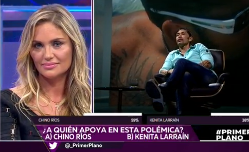 Kenita Larraín responde a fuertes comentarios de Marcelo Ríos en su contra
