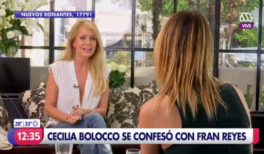 El día en que Cecilia Bolocco se tomó los matinales chilenos