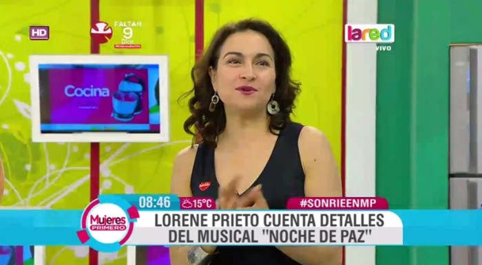 Lorene Prieto y el difícil momento que pasó grabando la teleserie 'Ídolos'