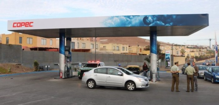 Asaltante murió durante intento de robo en servicentro Copec de Arica