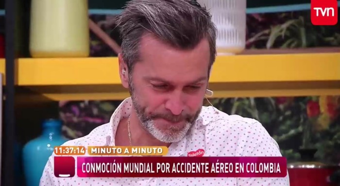 Cristián Sánchez quebró en llanto ante muerte de jugador del Chapecoense que sería padre