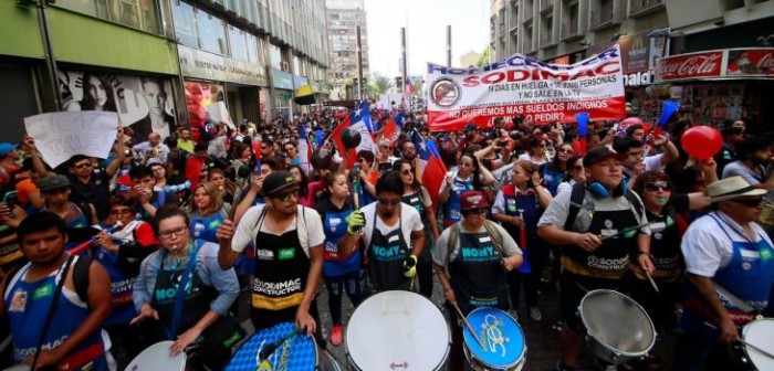 Trabajadores de Homecenter Sodimac anuncian que radicalizarán movilización de cara a la Teletón