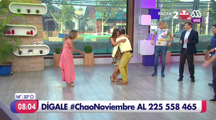 Enérgico baile le hizo mostrar de más a Ivette Vergara en 'Mucho Gusto'