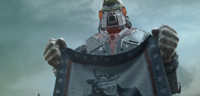 Cortometraje transforma a Donald Trump en un robot apocalíptico que destruye latinos