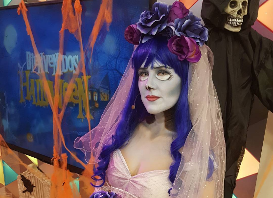 Michelle Adam sufrió impasse por culpa de su disfraz en 'Bienvenidos': terminó 'llorando'