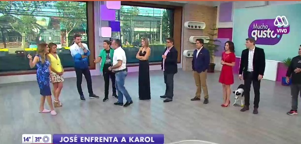 José Antonio Neme se aburrió: enfrentó a Karol Lucero por actitud que le molesta