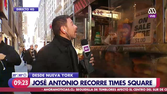 El 'chascarro' de José Antonio Neme en pleno despacho desde Nueva York