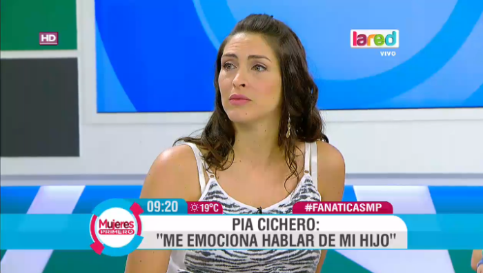 Ex Mekano Pía Cichero reapareció en TV y presentó a su hijo: lo tuvo junto a ex colega