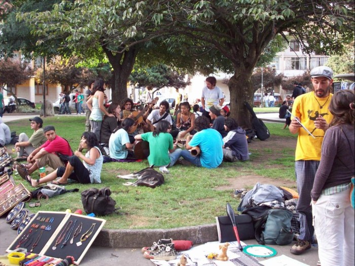 Vecinos y locatarios enfrentados por instalación de rejas en sector Plaza Perú de Concepción