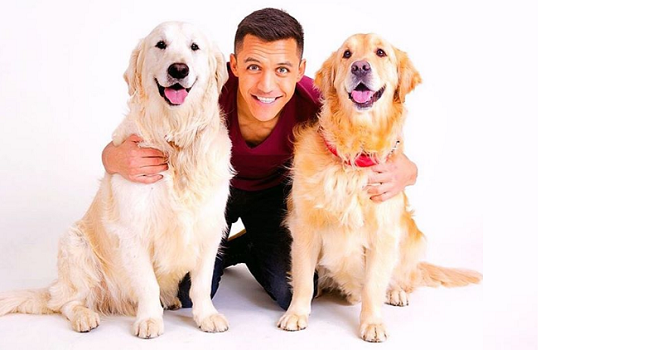 Alexis Sánchez reveló el verdadero origen de los nombres de sus fieles perros