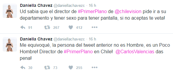Daniella Chávez / Twitter