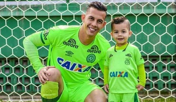 Esposa de arquero del 'Chape' Danilo contó qué fue lo que le dijo en su última llamada