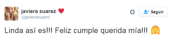 Javiera Suárez | Twitter