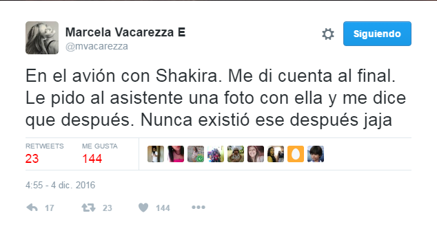 Marcela Vacarezza | Twitter