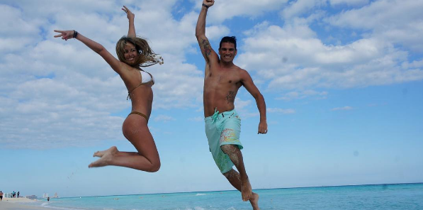 El romántico mensaje que Mark González le dedicó a su amada Maura Rivera en su cumpleaños