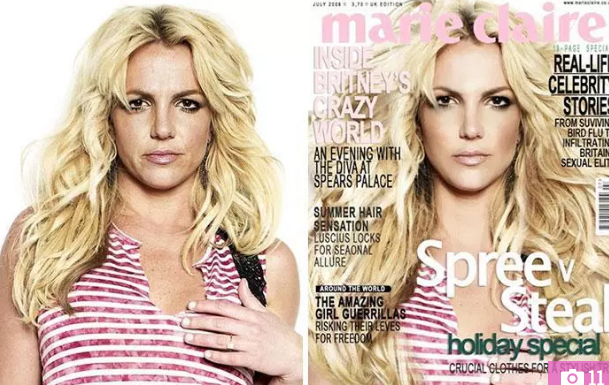 El impresionante antes y después de 7 famosas tras ser retocadas digitalmente