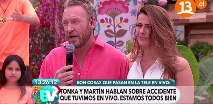 El detalle de las lesiones que sufrió el equipo de 'Bienvenidos' tras accidente en vivo