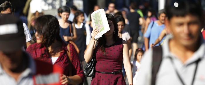 Advierten que temperatura en Chile se elevará sobre el promedio durante el verano
